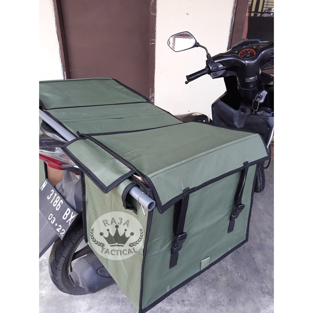 Tas Motor Obrok Bronjong Kain Anti Air Jumbo