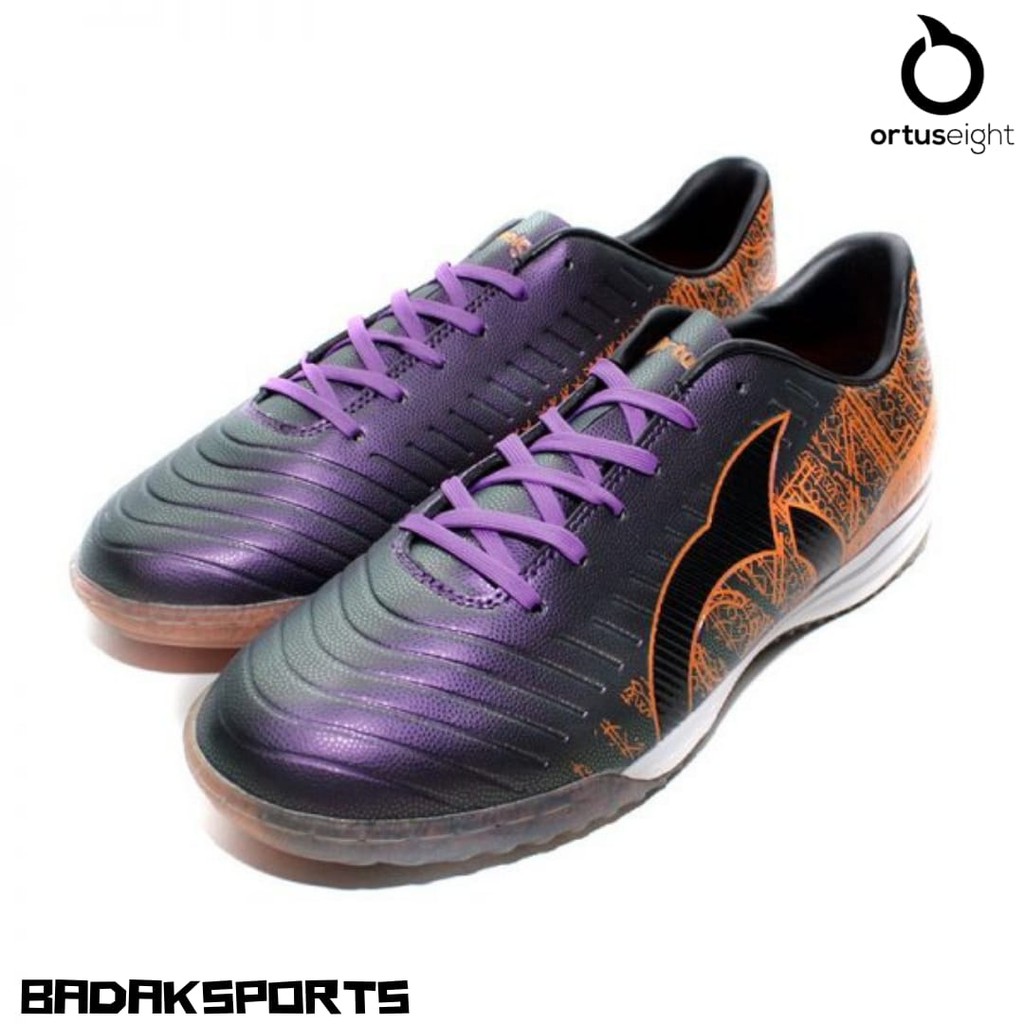 SEPATU FUTSAL ORTUSEIGHT CATALYST CYPHER IN SE - AURORA ORTRANGE BLACK