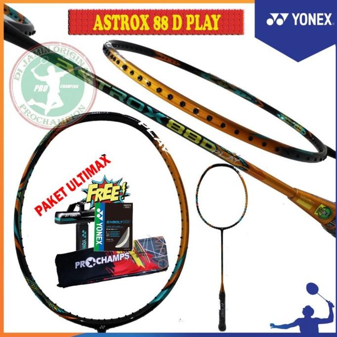 YONEX ASTROX 88D PLAY / 88 D PLAY / AS88D-PL RAKET BADMINTON ORIGINAL
