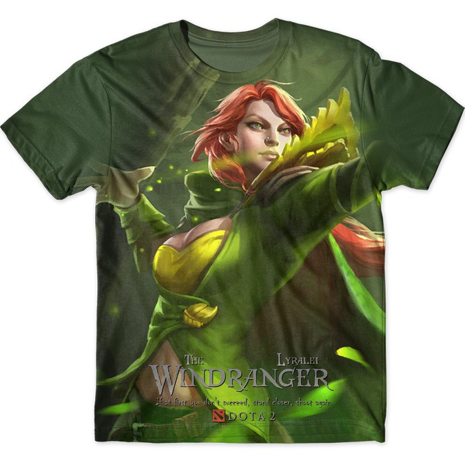 Windranger Full Graphic T-shirt (Dota 2)
