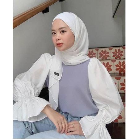 1KG MUAT 5PCS | SILMI BLOUSE BALON BASIC TOP HITS SELEBGRAM FASHION OOTD WANITA MASA KINI