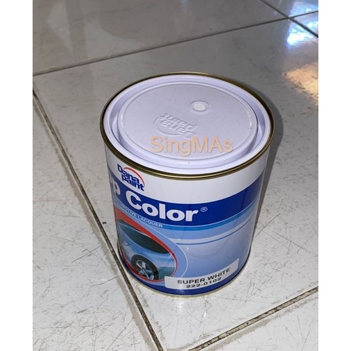 Cat Mobil Duco TOP COLOR 222-0102 SUPER WHITE 1Kg Besi/Pagar/Kayu/Furnitur/Mebel Putih