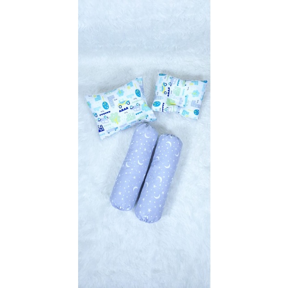 Perlengkapan Tidur Bayi - Bantal Set Baby + Bantal Peang
