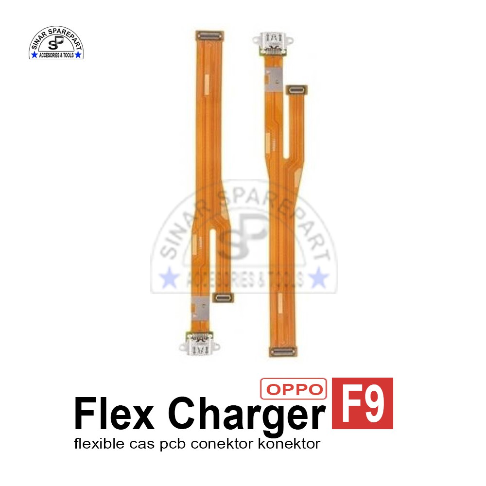 OPPO F9 FLEXIBLE CAS CONEKTOR Charger KONEKTOR CAS