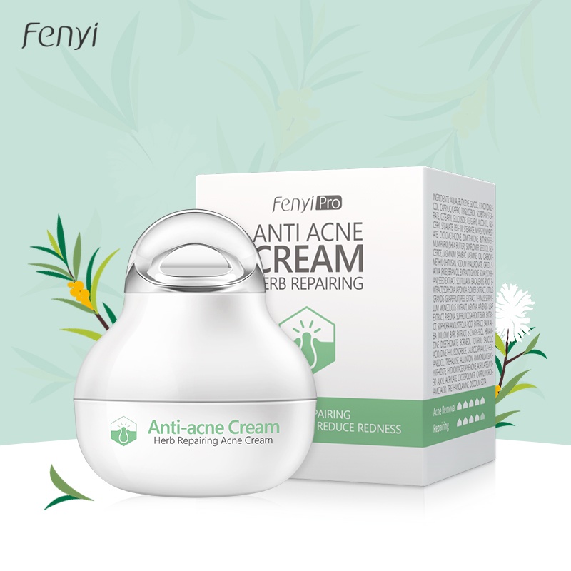 Fenyi Herbal Acne Cream Perawatan Jerawat Penghilang Jerawat Anti Kemerahan 8g
