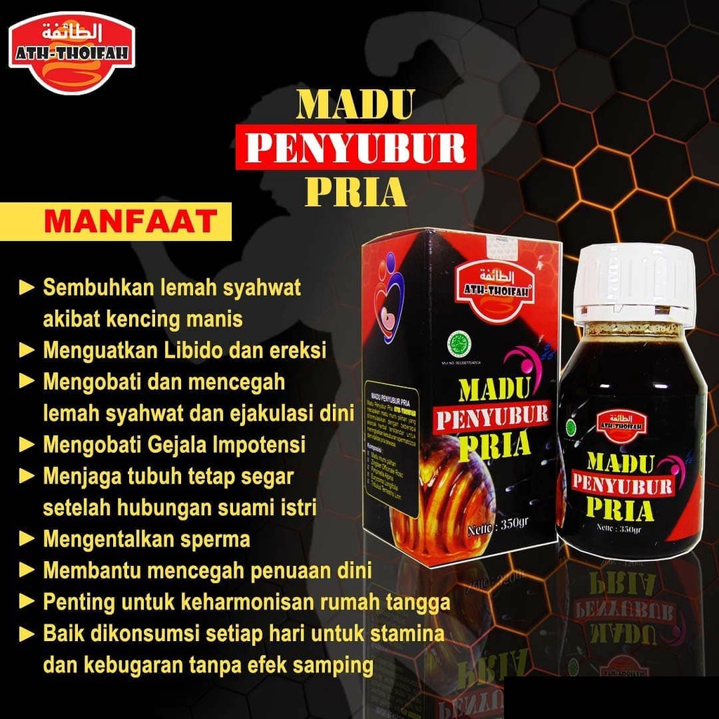 TERRARIS Madu Promil Penyubur Sperma Pria Ath Thoifah 350gr