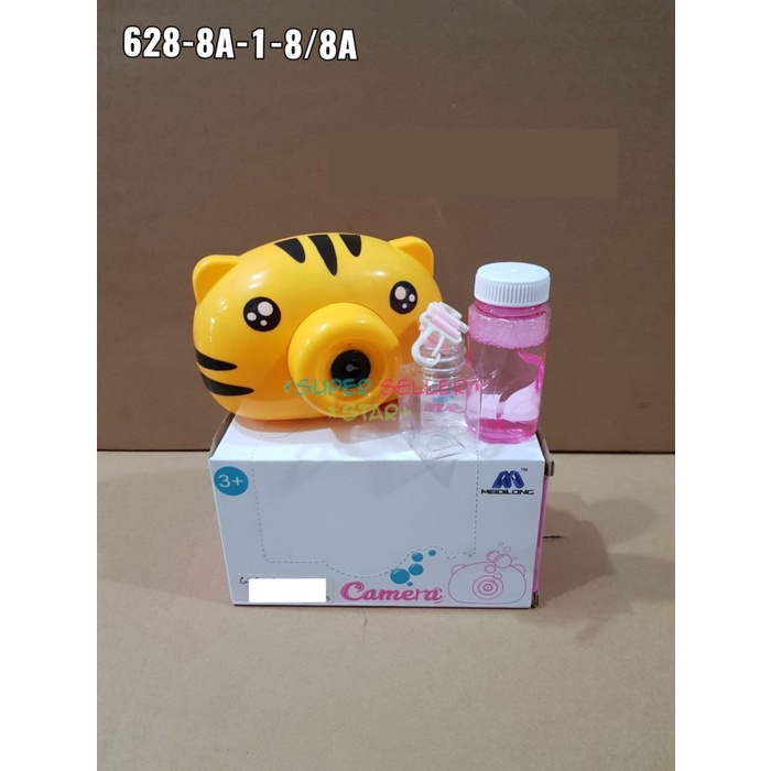 MAINAN ANAK BUBBLE CAMERA 628-1a / KAMERA GELEMBUNG SABUN