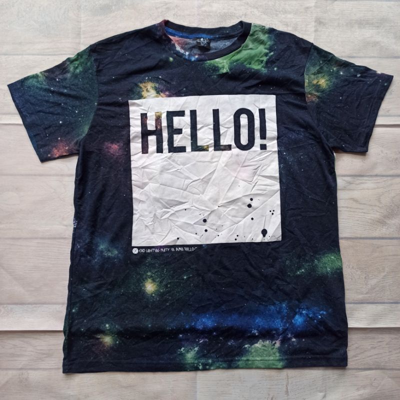 kaos EXO Greeting Party in Japan HELLO official tshirt size M