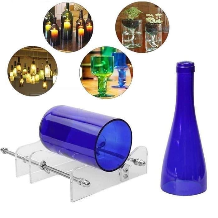 Pemotong Botol Kaca DIY Obeng Gelas Anggur Minum wine cup Genround