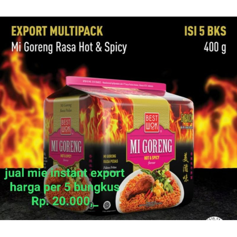 

Mie goreng instant