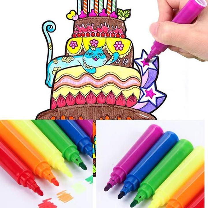

(TERLARIS!) Homeeasy Crayon Mewarnai Pensil Krayon 208 Warna Alat Menggambar atau Mewarnai