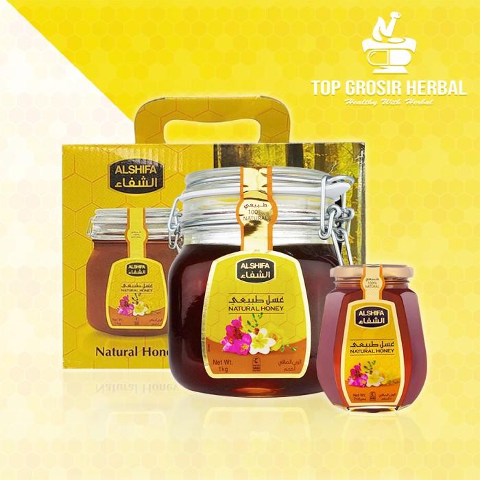 

Nay / Madu Arab Alshifa Paket 1Kg Free 250Gr / Madu Al Shifa Paket Hemat