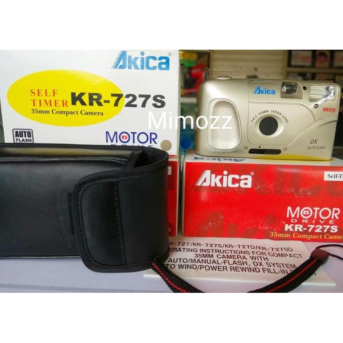 PROMO!!!!!!!! SALE MOTORIZED ANALOG CAMERA AKICA KR-727S SELF TIMER KAMERA JADUL TERLARIS