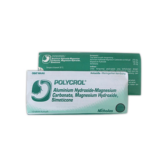 Polycrol TABLET 1 STRIP isi 10 TABLET