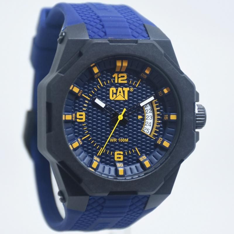 JAM TANGAN PRIA CATERPILLAR CAT LM,121,26,636 BLUE ORIGINAL GARANSI RESMI 2 TAHUN