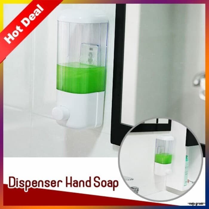 DISPENSER SABUN SINGLE Soap Dispenser Tempat Sabun Cair