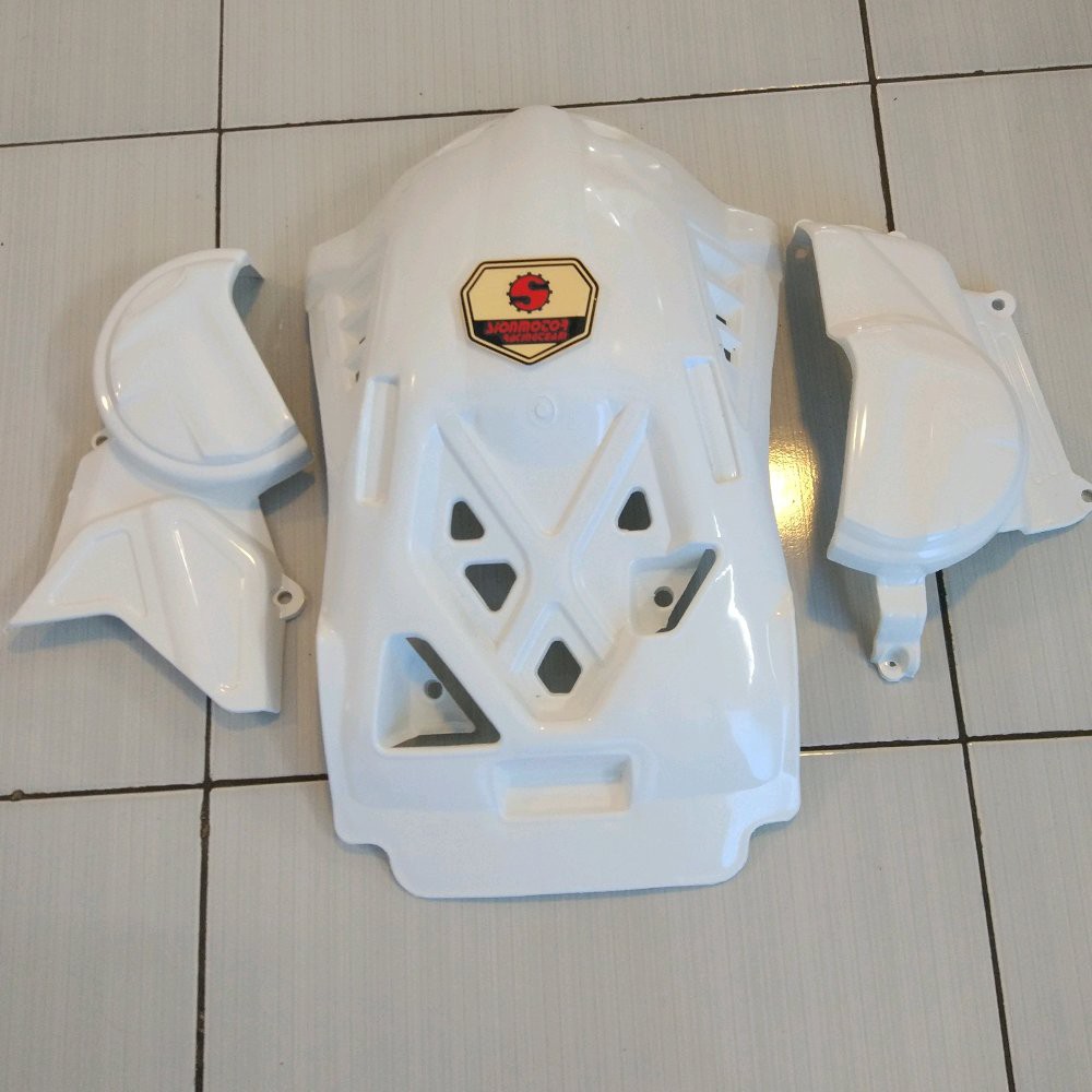 Engine Guard / Pelindung Mesin Honda CRF 150 Acerbis Putih