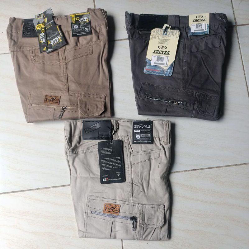 Celana Anak Tanggung Blackhawk Cargo Tactical Katun Stretch Melar Original