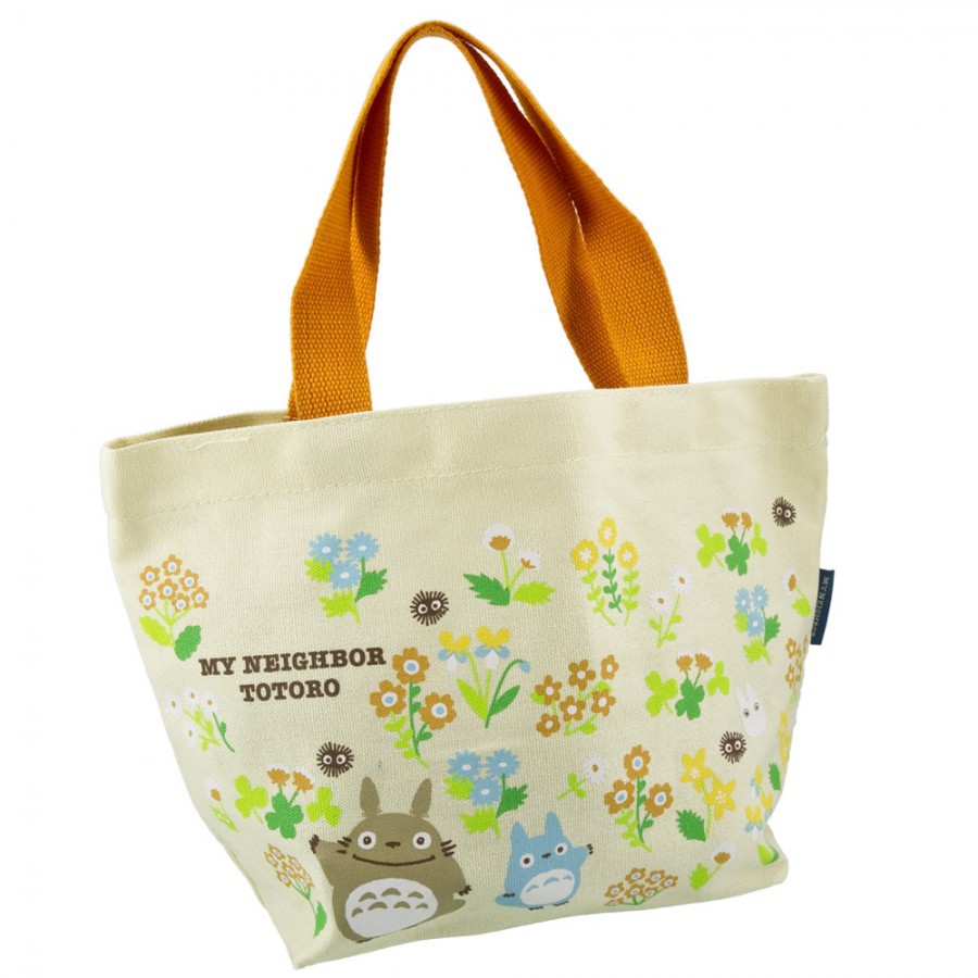 

Tas Bekal Kanvas Studio Ghibli My Neighbur Totoro Motif Bunga