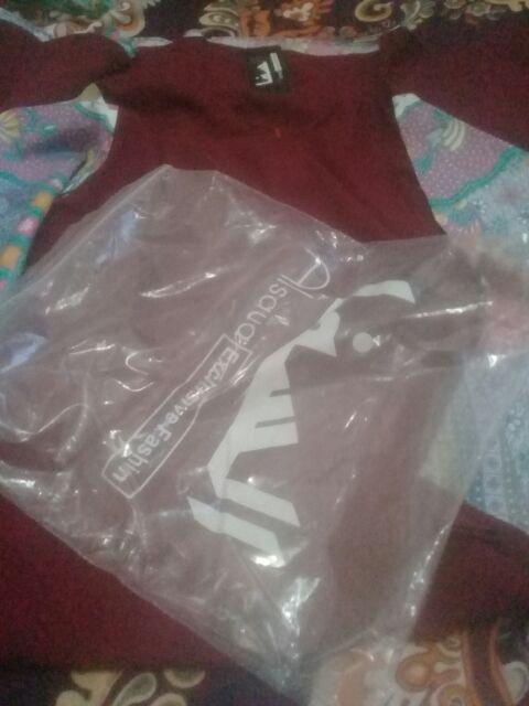 Gamis Syaqila Wolfis Mix Batik Primis Pastel Original Alsava