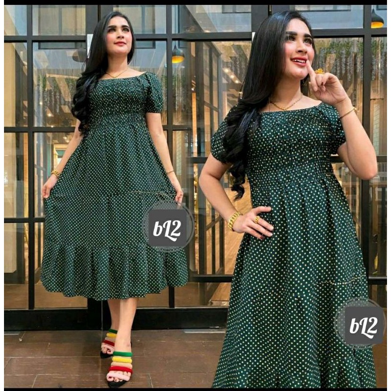 DRESS SMOK POLKA