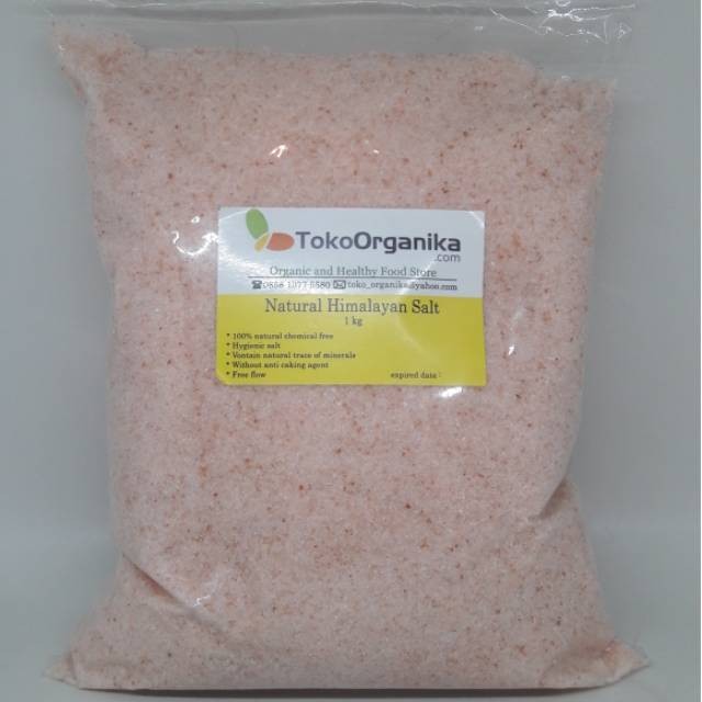 

Terbatas - Himalayan Salt Garam Himalaya 1 Kg