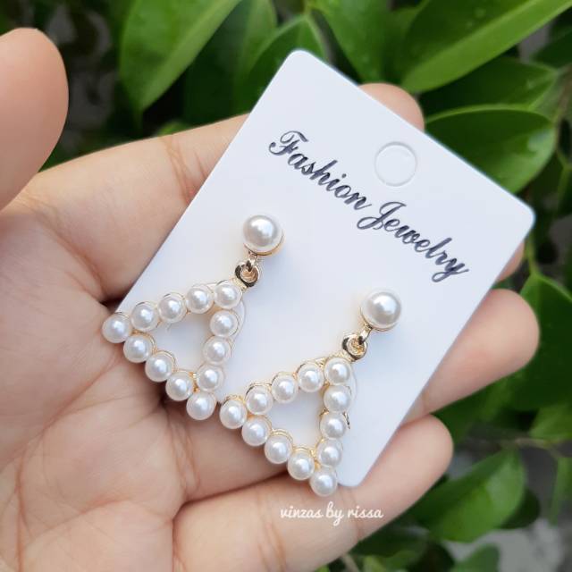 Anting Fashion Pearly earrings K1827