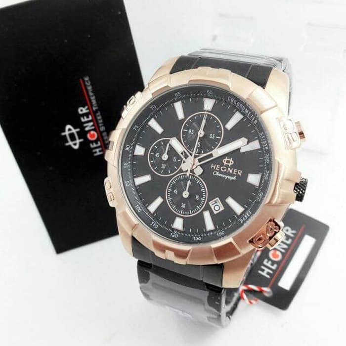 Unik Jam Tangan Pria Hegner Original