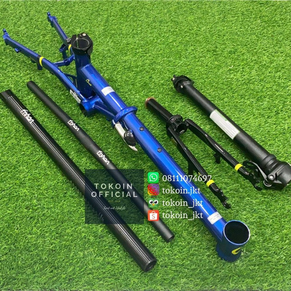 Frame Fnhon Gust Blue Saphire V Brake