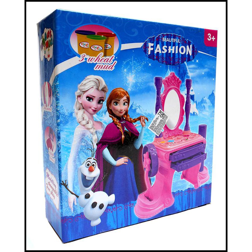 Sexy Dough Frozen Fashion - Mainan Anak Lilin Frozen