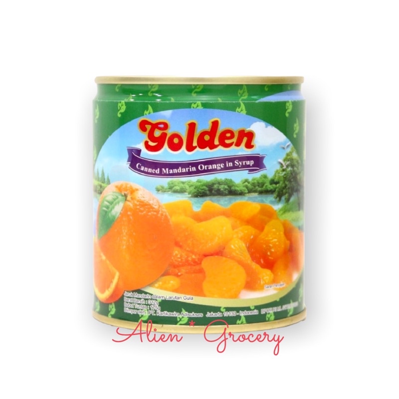 Golden Mandarin Orange Buah Kaleng 312gr