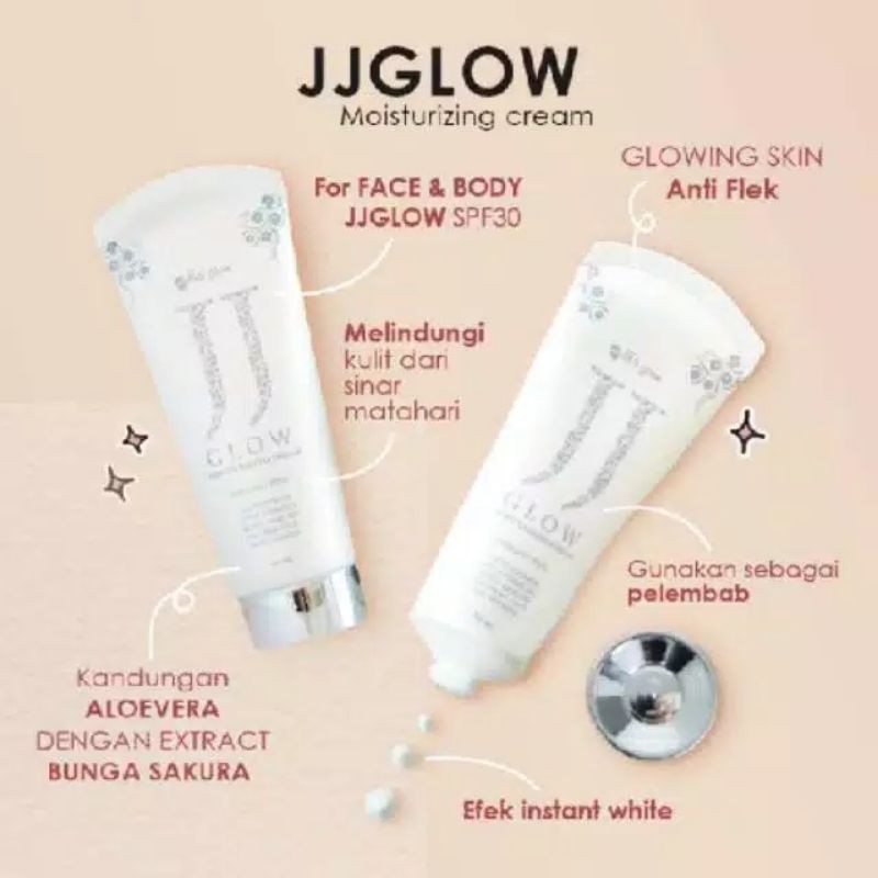 JJ GLOW Ms Glow Ori Cream Face and Body Original (COD)