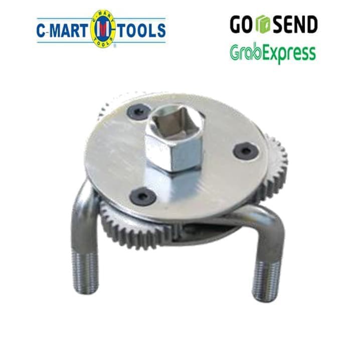 3-prong oil filter wrench (round)/Kunci Filter Oli C-Mart CS0004