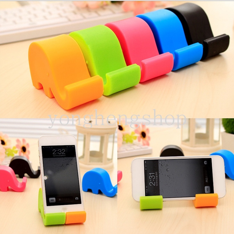 Stand Holder Handphone / Tablet Universal Bentuk Gajah Mini