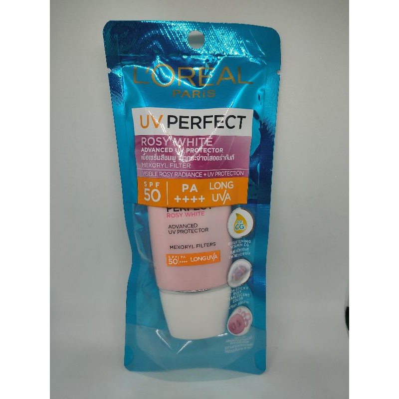loreal uv perfect sunscreen rosy white