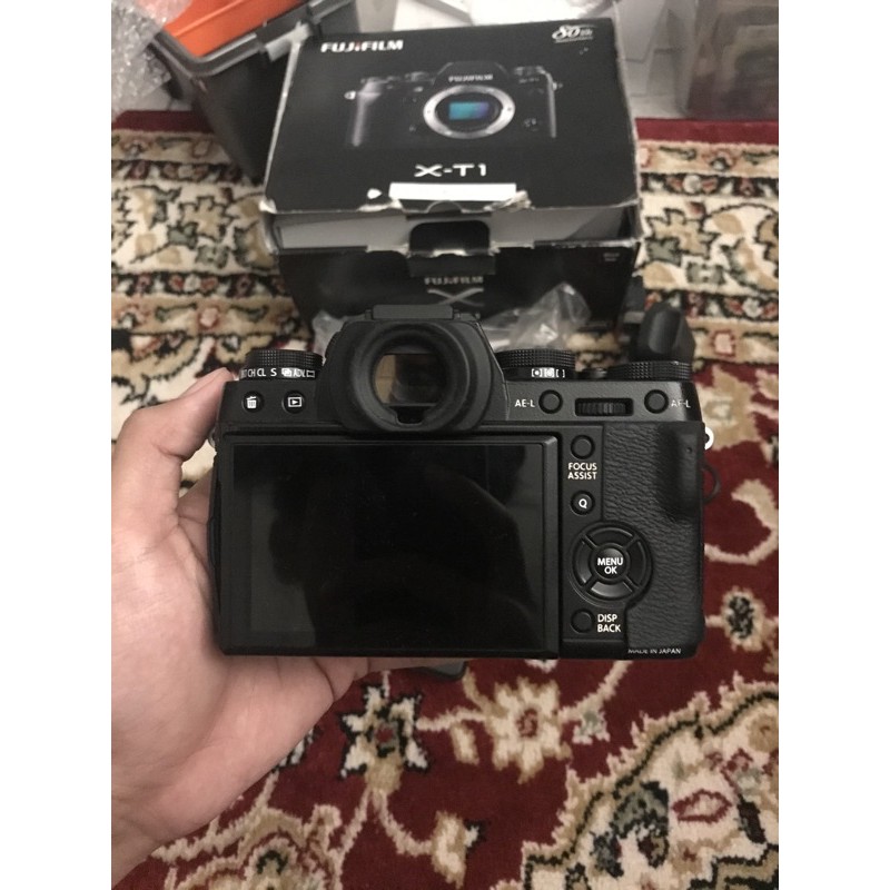 fujifilm xt1 fullset mulus bekas seken second mirrorless