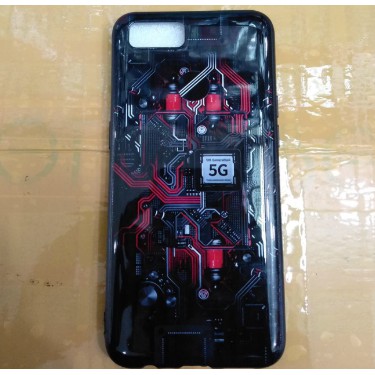 Oppo RealMe C2 Soft Case Mesin motif Premium Caselab