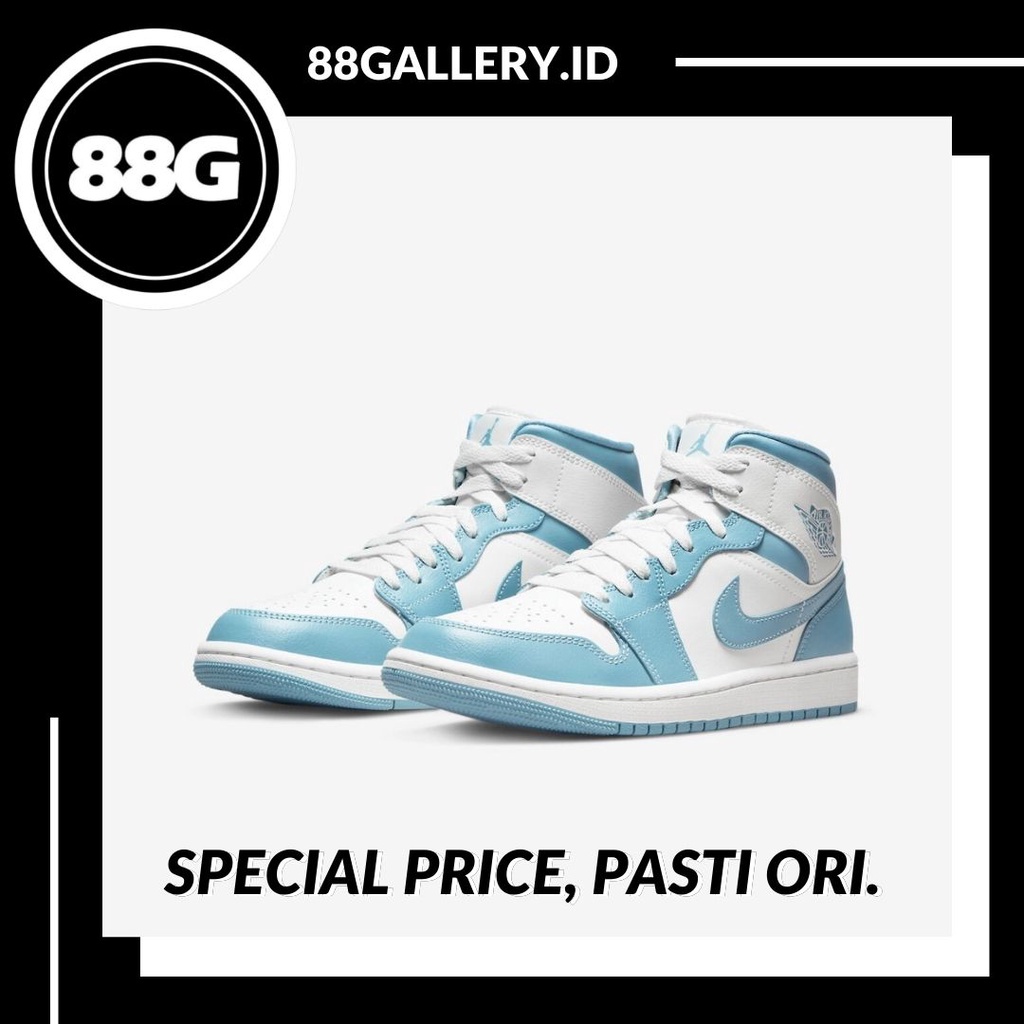 Air Jordan 1 Mid UNC University Blue