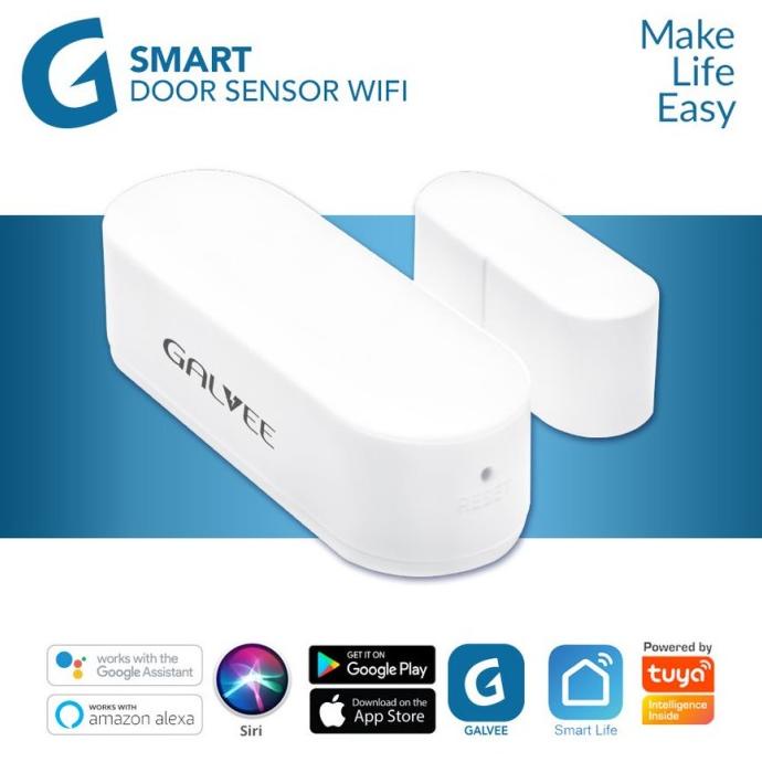 Galvee Smart WiFi Door / Window Sensor Smart Home Wireless