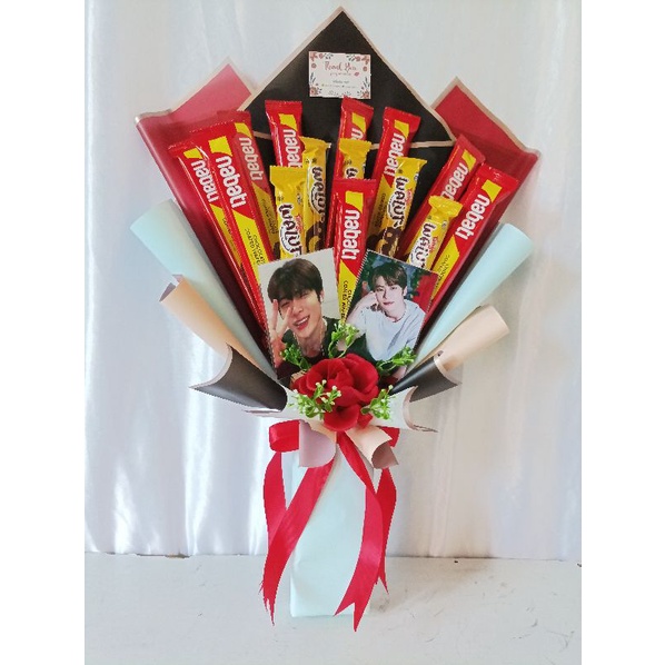 

#Buket snack #karangan bunga wisuda #bunga wisuda