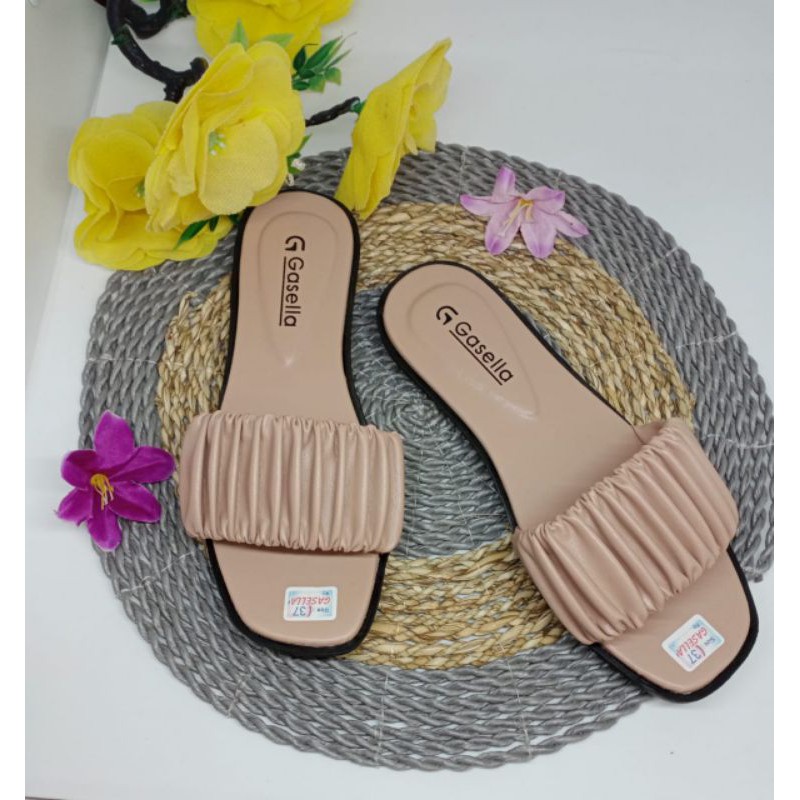 Sandal slop/sandal gasella/sandal murah/sandal wanita/sandal cewek/slop-Kopisusu