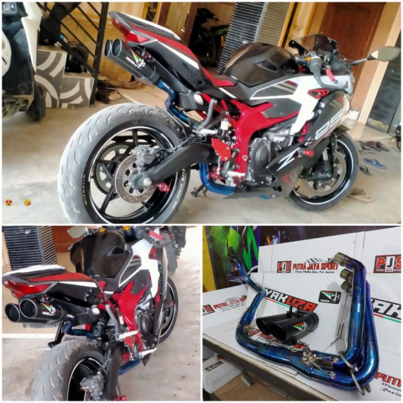 knalpot zx25r undertail yakuza full system ( pnp )