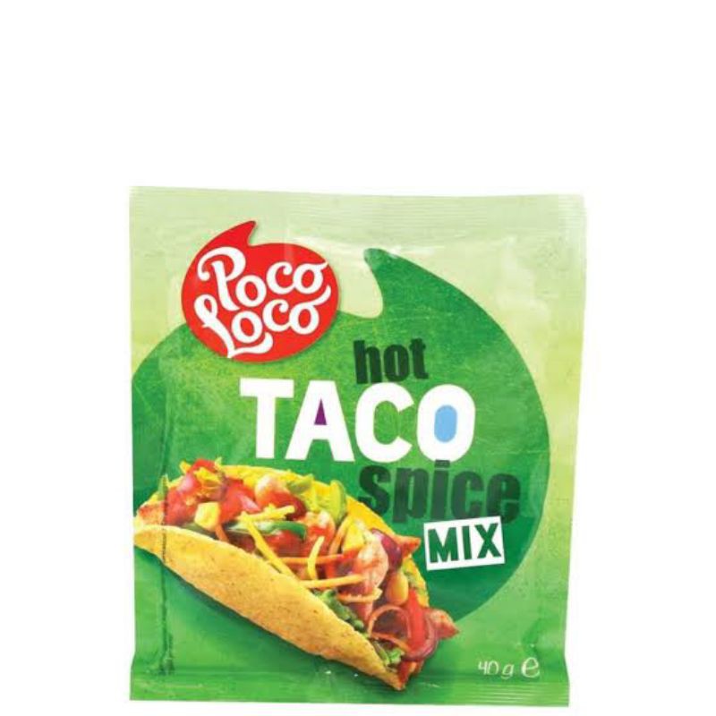 

POCO LOCO HOT TACO SPICE MIX 40GR