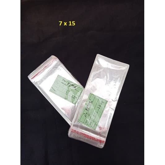 Plastik opp uk 7 x 15 / plastik perekat uk 7x15 PER IKAT