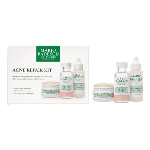 MARIO BADESCU Acne Repair Kit (Drying Lotion, Buffering Lotion & Drying Cream)