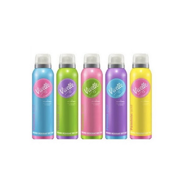 ⭐BAGUS⭐ VIVELLE PERFUMED DEODORANT BODY SPRAY 150ML