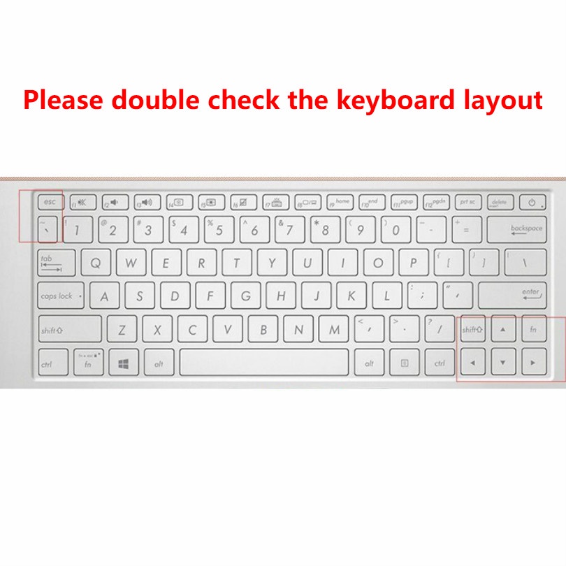 For 13.3inch ASUS U2 U3300FN Soft Ultra-thin Silicone Laptop Keyboard Cover Protector