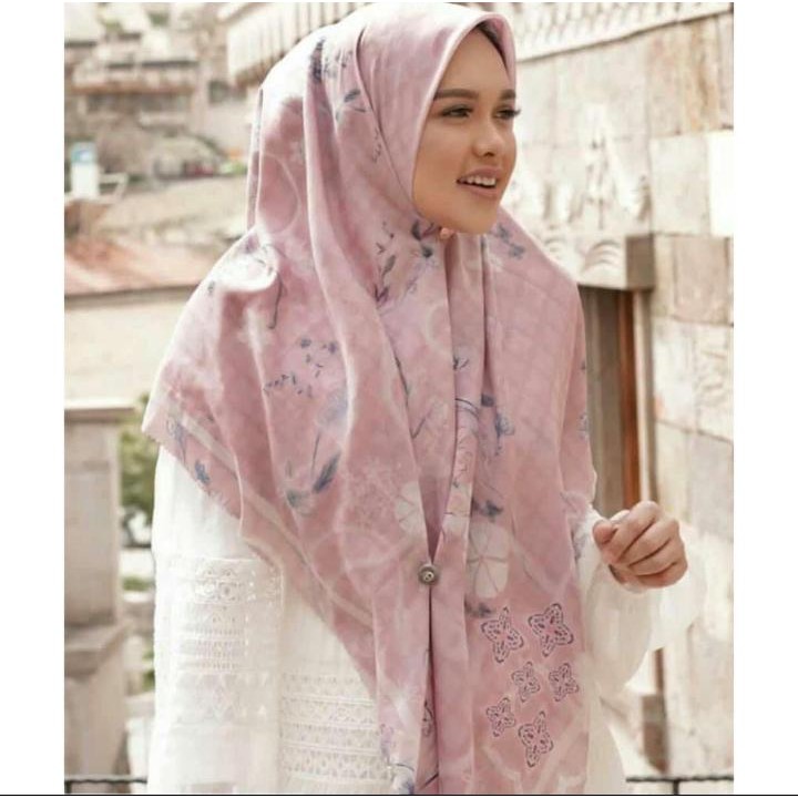 PROMO JILBAB SYAR'I 130 X 130 SEGIEMPAT VOAL MOTIF, GROSIR HIJAB KERUDUNG MURAH, KERUDUNG NN
