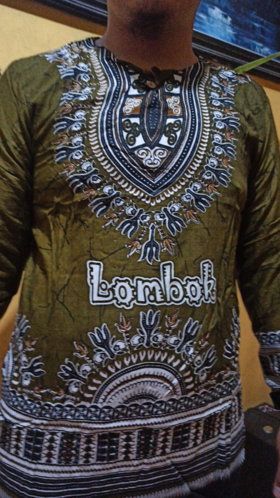 Dashiki Cowo Lengan Panjang