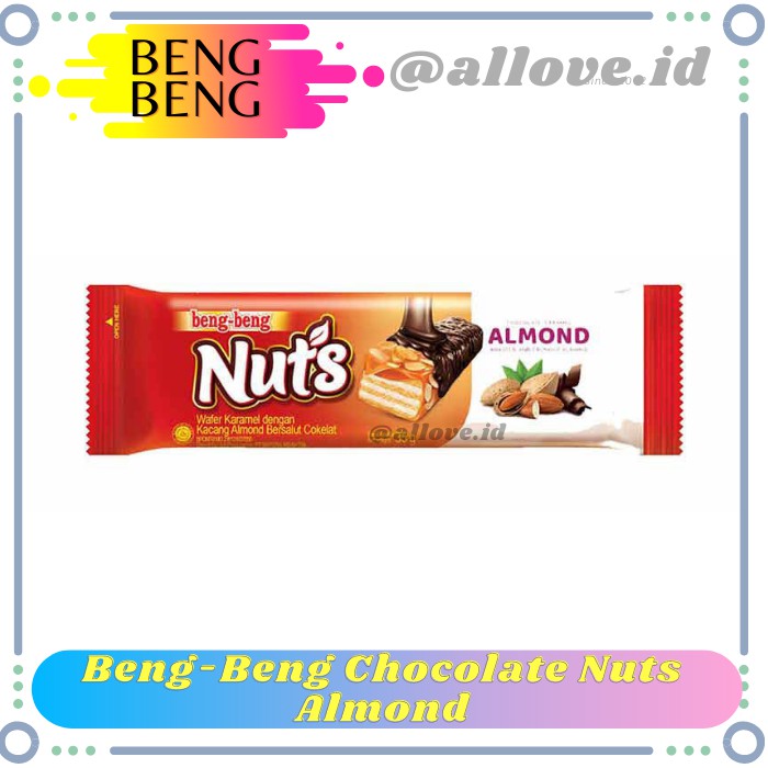 

Beng-Beng Wafer Chocolate Nuts Almond 35 Gr